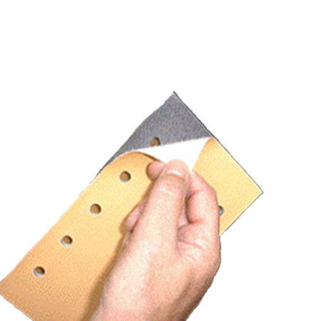 Brusný papír 3M 255P GOLD, arch 115 x 225 mm, P120, 10 děr