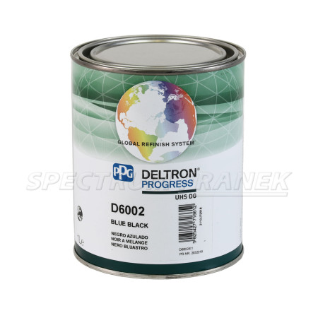 D6002, PPG Deltron Progress UHS DG, Blue Black (modročerná), 1 l