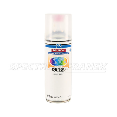 D8163, PPG Deltron 2K UHS Clearcoat, čirý lak ve spreji, 400 ml