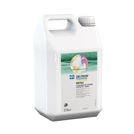 D8760, PPG Deltron vypalovací (BAKE) ředidlo pro čirý lak D8178, 2,5 l