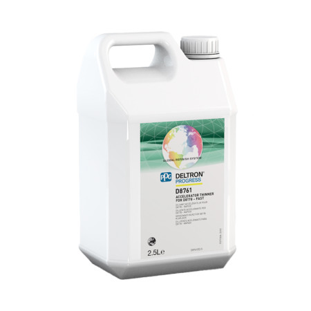 D8761, PPG Deltron rychlé ředidlo pro čirý lak D8178, 2,5 l