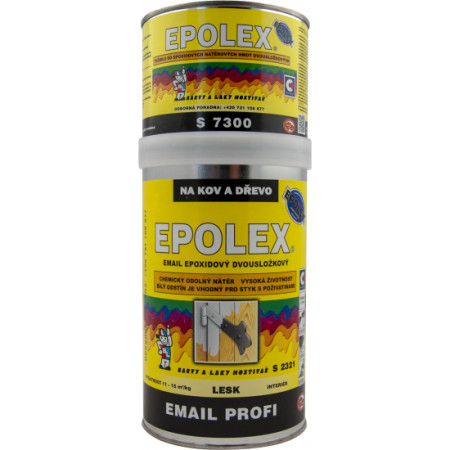 Epolex S2321/1000 bílý+tužidlo 0,94 kg