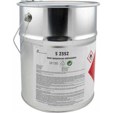Epoxyesterový elektroizolační email s2352/0101 šedá, 10 kg