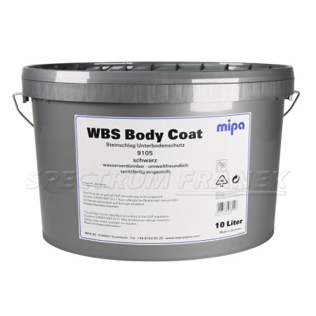 MIPA WBS Body Coat, ochranný nátěr na podvozky, černý