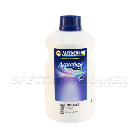 NEXA AUTOCOLOR P990-8950 Aquabase plus úhlově černá, 2 l