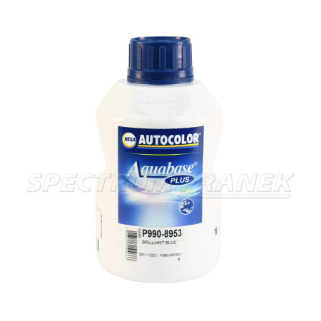 NEXA AUTOCOLOR P990-8953 Aquabase plus brilantní modrá, 1 l