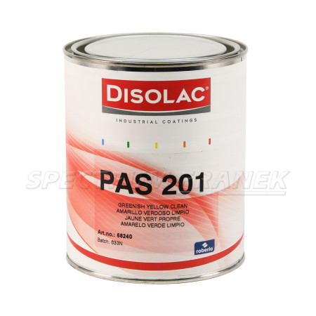 PAS 201 Greenish yellow, pigmentový základ, Roberlo Disolac, 1 l