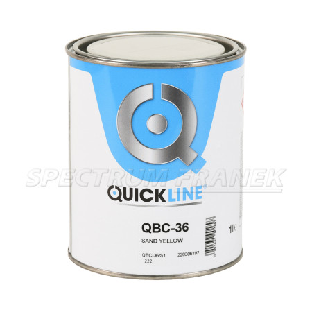 QBC-36, Quickline Basecoat, Sand Yellow (pískově žlutá), 1 l
