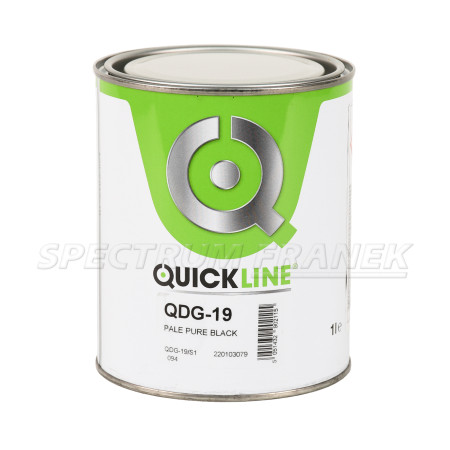 QDG-19, Quickline Direct Gloss, Pale Pure Black (bledá černá), 1 l