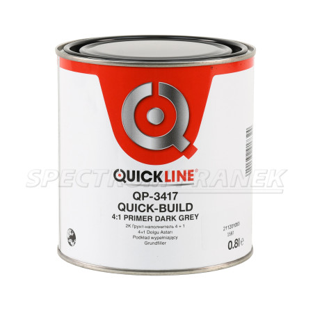 QP-3417, Quickline základový plnič Fast-Build 4:1 tmavě šedý, 0,8 l
