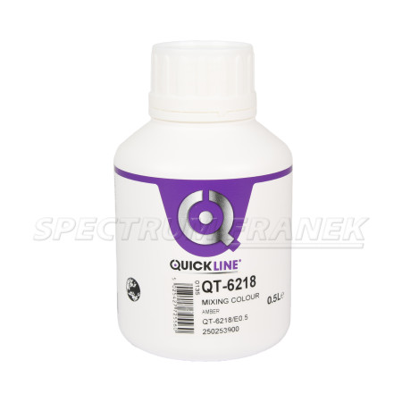 QT-6218, Quickline WB BC, Amber (jantarová), 0,5 l