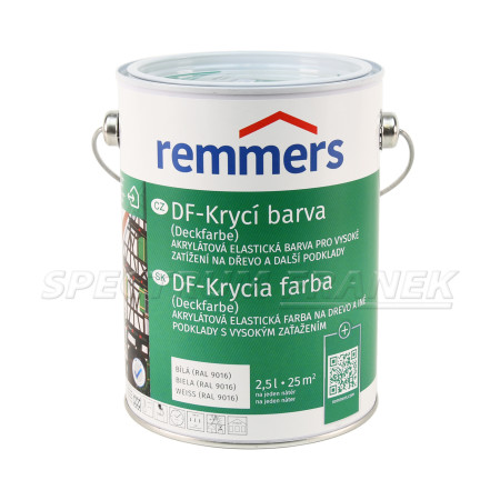 Remmers DF - Krycí barva na dřevo do interiéru i exteriéru