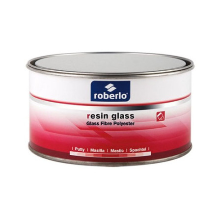 Roberlo Resin Glass, karosářský tmel se skelným vláknem, 1,5 kg