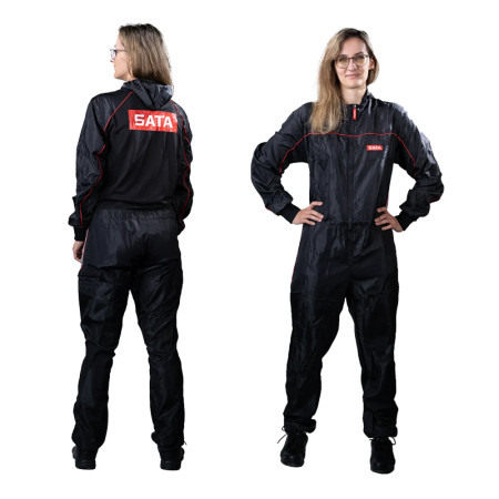 SATA dámská lakýrnická kombinéza, polyester, velikost S (36/38)