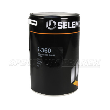 Selemix 7-360 pojivo nitrocelulozózové vrchní lesklé, 4 kg