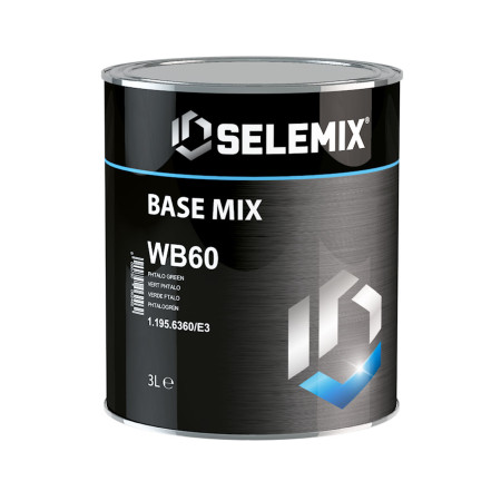 Selemix WB60 Aqua zelená phtalo, 3 l