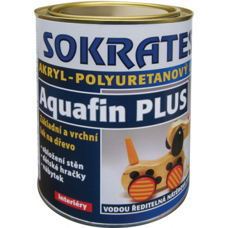 Sokrates Aquafin Plus lak na dřevo do interiéru mat 0,6 kg