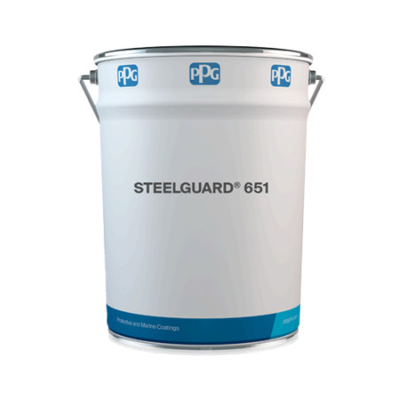 PPG STEELGUARD 651, vodou ředitelný protipožární nátěr na ocelové konstrukce, 20 l