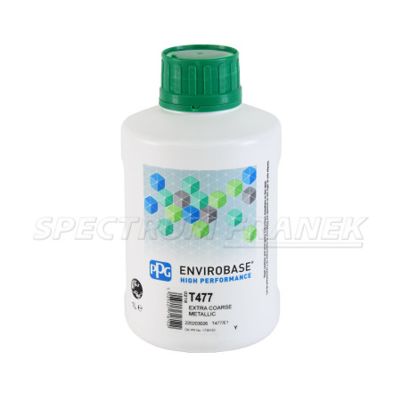 T477, PPG Envirobase HP, Extra Coarse Metallic (Extra hrubá metalíza), 1 l