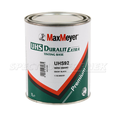 UHS92, MaxMeyer UHS Duralit Extra, ebenová černá, 1 l