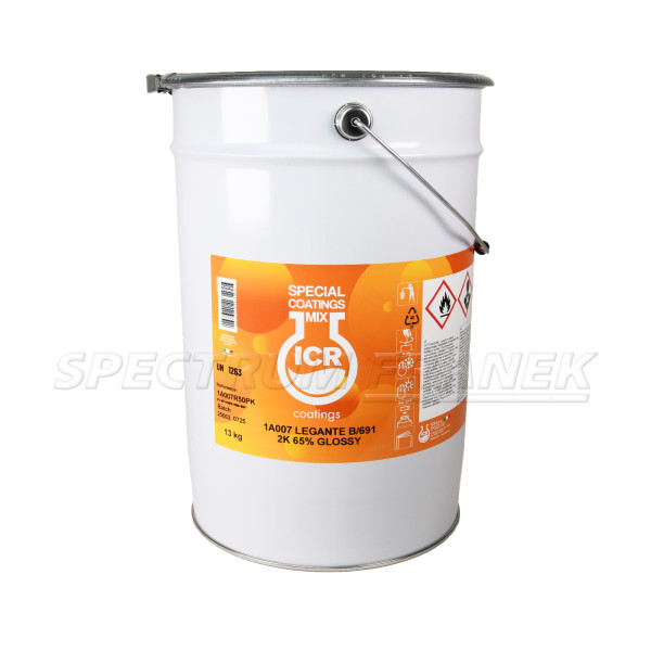 1A007, ICR 2K pojivo B/691, lesk > 90 %, 13 kg