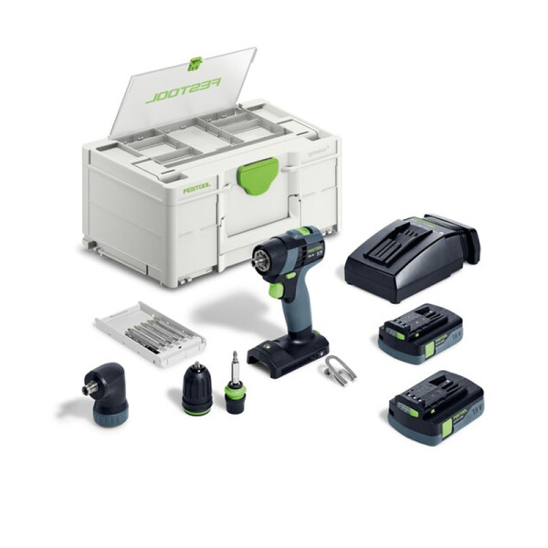 Akumulátorový vrtací šroubovák Festool TXS 18 C 3,0-Set