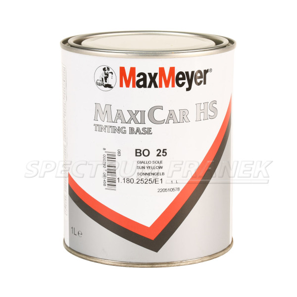 BO25, MaxiCar HS Tinting Base, Sun Yellow (sluneční žlutá), 1 l