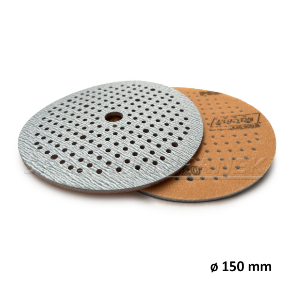 Brusný papír Norton MULTI-AIR PLUS A975 se Soft-Touch vrstvou, průměr 150 mm