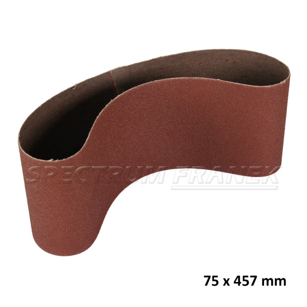Brusný pás 75 x 457 mm, P80