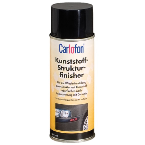 Carlofon Strukturovací černý lak pro obnovu plastových povrchů, 400 ml