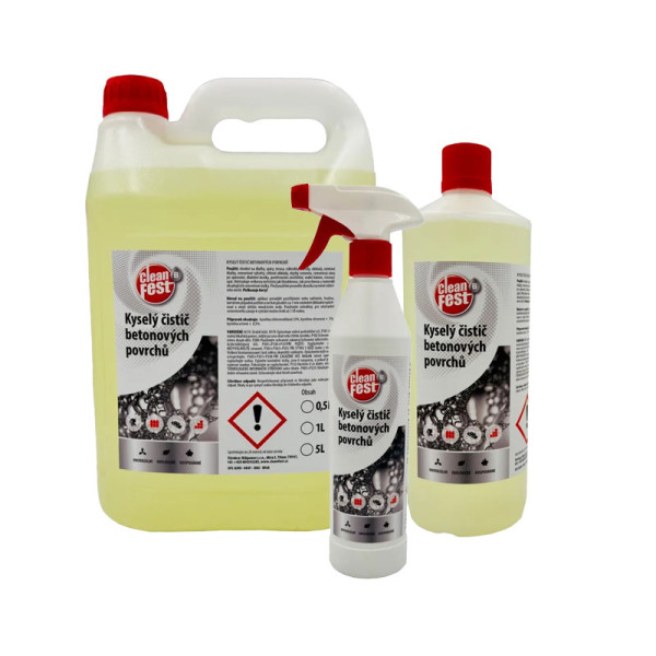 Cleanfest Čistič betonových povrchů