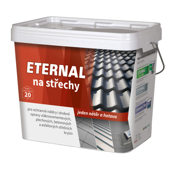 Eternal na střechy,  vodou ředitelná barva