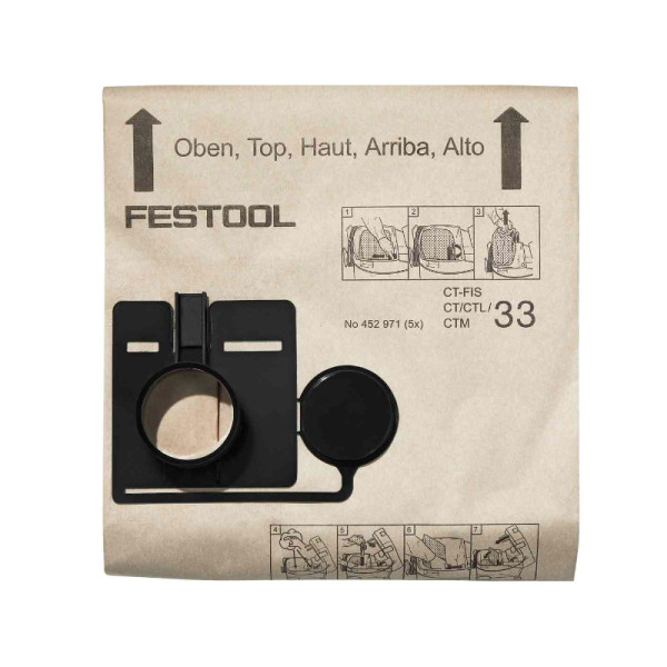 Filtrační sáček do vysavače Festool CT 33, 1 ks