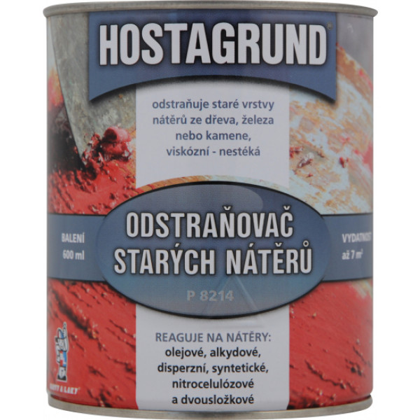 Hostagrund P8214 odstraňovač starých nátěrů 0,6 l