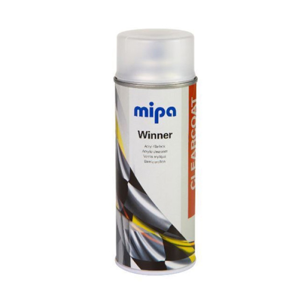 MIPA Winner Spray, bezbarvý krycí lak matný, sprej 400 ml