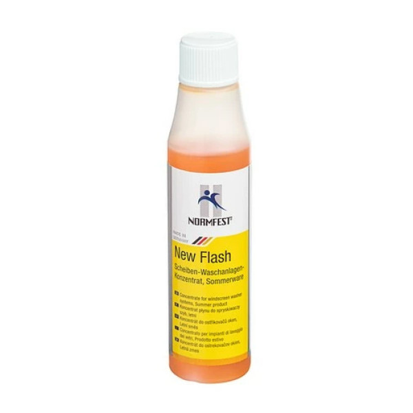 Normfest New Flash, koncentrovaný prostředek do ostřikovačů, letní směs, 30 ml