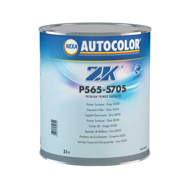 NEXA AUTOCOLOR P565-5705 plnič premium šedý, 3 l