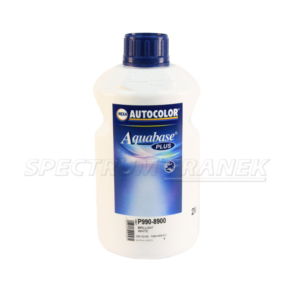 P990-8900, NEXA AUTOCOLOR Aquabase Plus, Brillant White (brilantní bílá), 2 l