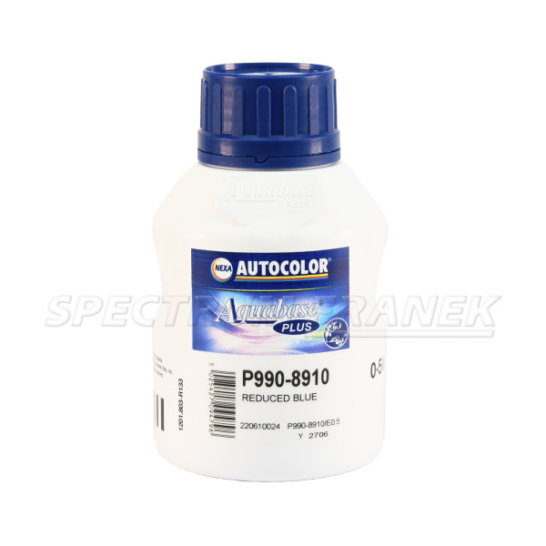 P990-8910, NEXA AUTOCOLOR Aquabase Plus, Reduced Blue (tlumená modrá), 0,5 l