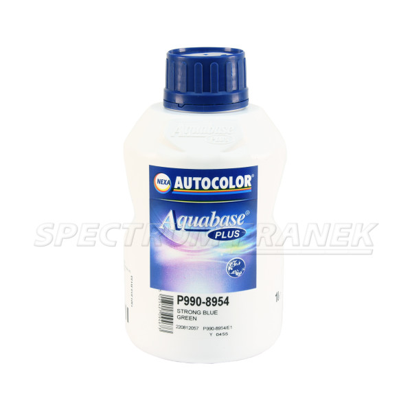 P990-8954, NEXA AUTOCOLOR Aquabase Plus, Strong Blue Green (sytá modrozelená), 1 l
