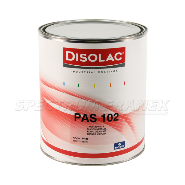 PAS 102 Mixing White, Roberlo Disolac, 3,5 l