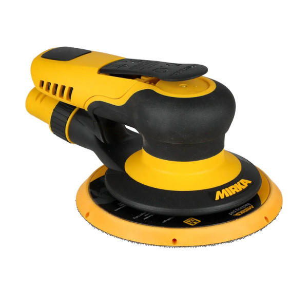Pneumatická bruska Mirka PROS 650CV, průměr 150 mm, orbit 5,0 mm, centrální odsávání