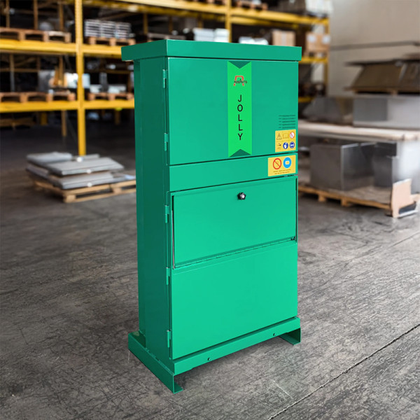 Pneumatický lis Rosauto JOLLY na papír a plechovky