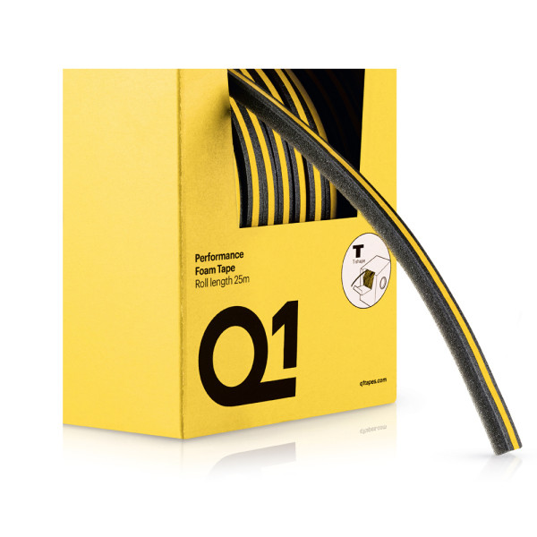 Q1 Performance molitanová páska "T", 10 mm x 25 m