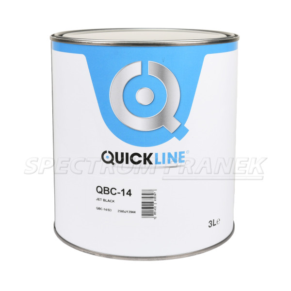 QBC-14, Quickline Basecoat, Black (černá), 3 l