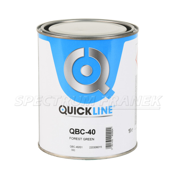 QBC-40, Quickline Basecoat, Forest Green (lesní zelená), 1 l