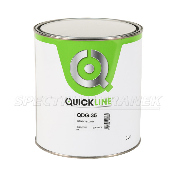 QDG-35, Quickline Direct Gloss, Sand Yellow (písková žlutá), 3 l