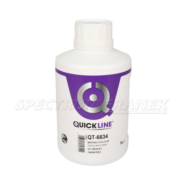 QT-6634, Quickline WB BC, Strong White Pearl (bílá perleť silná), 1 l
