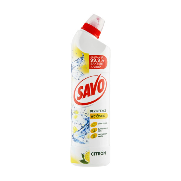 SAVO WC citron 750 ml