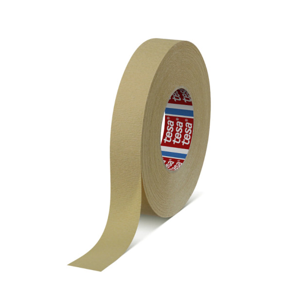 Tesa 4322, pružná papírová maskovací páska pro lakování, 38 mm x 50 m